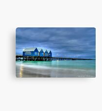 busselton jetty 2 Canvas Print