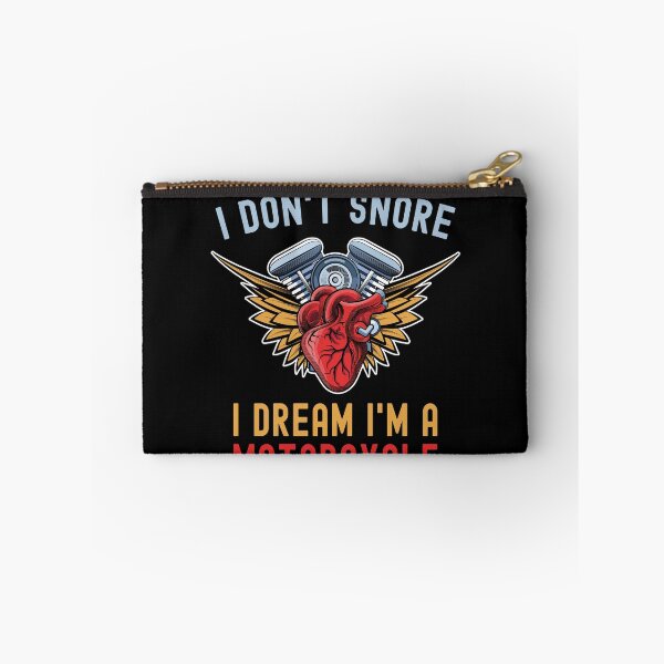 Item preview, I Don't Snore I Dream I'm A Motorcycle Funny Snoring Biker designed and sold by Mfk Clothes.