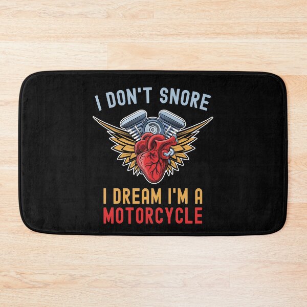Item preview, I Don't Snore I Dream I'm A Motorcycle Funny Snoring Biker designed and sold by Mfk Clothes.