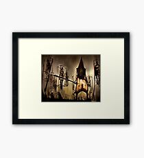 Pyramid Head Framed Print