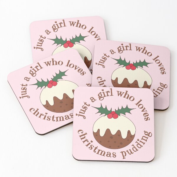 Item preview, Just A Girl Who Loves Christmas Pudding Brown designed and sold by cashewdays.