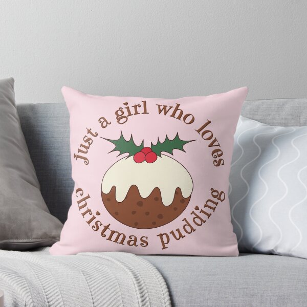 Item preview, Just A Girl Who Loves Christmas Pudding Brown designed and sold by cashewdays.