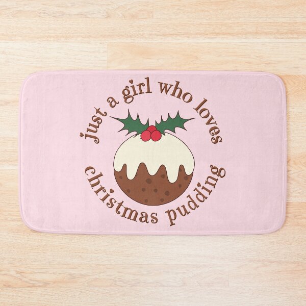 Item preview, Just A Girl Who Loves Christmas Pudding Brown designed and sold by cashewdays.