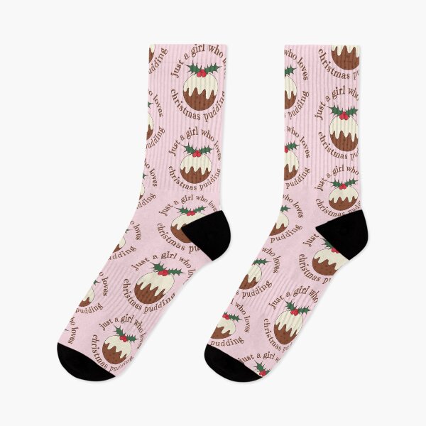 Item preview, Just A Girl Who Loves Christmas Pudding Brown designed and sold by cashewdays.
