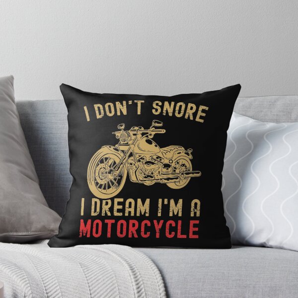 Item preview, I Don't Snore I Dream I'm A Motorcycle Funny Snoring Biker designed and sold by Mfk Clothes.