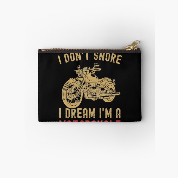 Item preview, I Don't Snore I Dream I'm A Motorcycle Funny Snoring Biker designed and sold by Mfk Clothes.