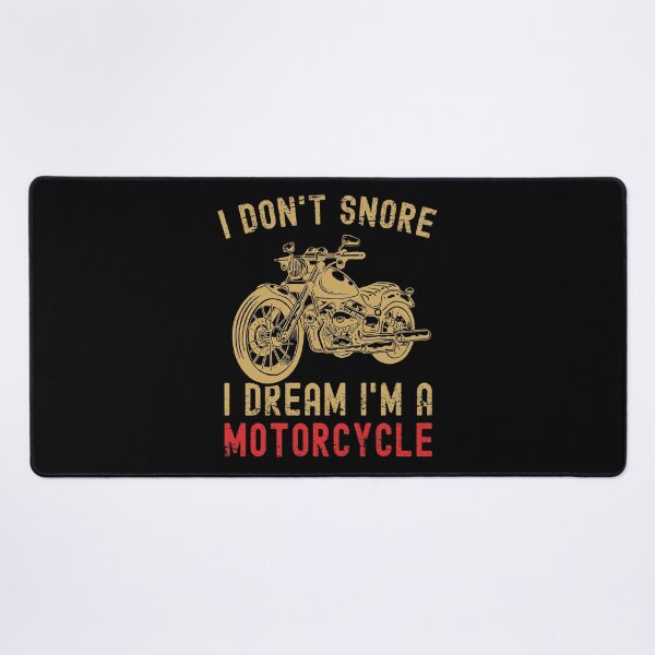 Item preview, I Don't Snore I Dream I'm A Motorcycle Funny Snoring Biker designed and sold by Mfk Clothes.