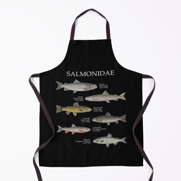 Item preview, Salmonids Salmonidaee Trout Salmon Maraena Fly Fishing designed and sold by TheAplus.