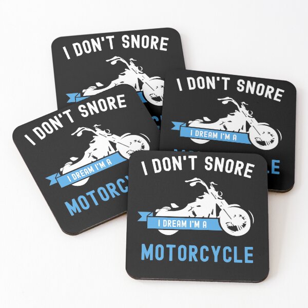 Item preview, I Don't Snore I Dream I'm A Motorcycle Funny Snoring Biker designed and sold by Mfk Clothes.