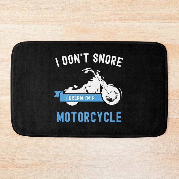 Item preview, I Don't Snore I Dream I'm A Motorcycle Funny Snoring Biker designed and sold by Mfk Clothes.