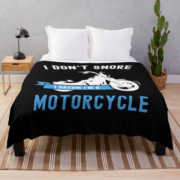Item preview, I Don't Snore I Dream I'm A Motorcycle Funny Snoring Biker designed and sold by Mfk Clothes.