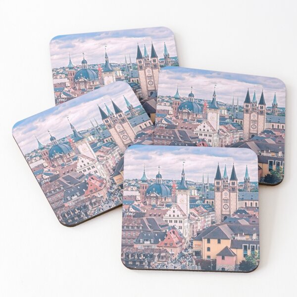 Item preview, Wurzburg Skyline designed and sold by Sofia-Draws.