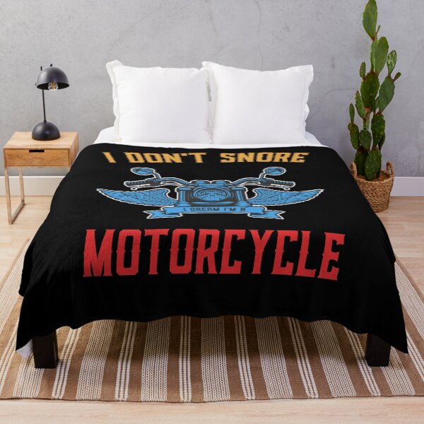 Item preview, I Don't Snore I Dream I'm A Motorcycle Funny Snoring Biker designed and sold by Mfk Clothes.