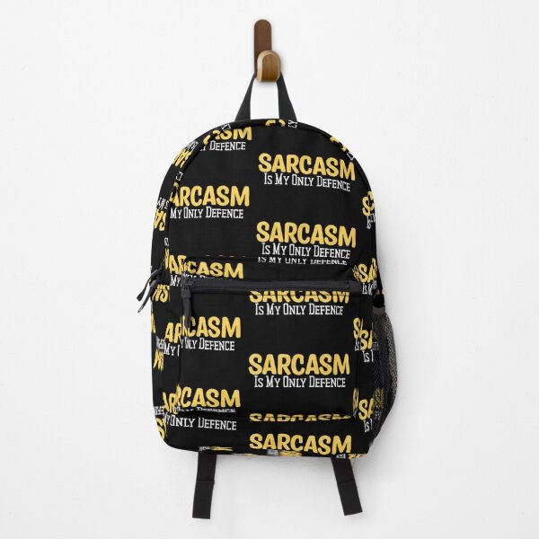 Item preview, Sarcasm Is My Only Defence - colorful text designed and sold by TheMajesticGoat.