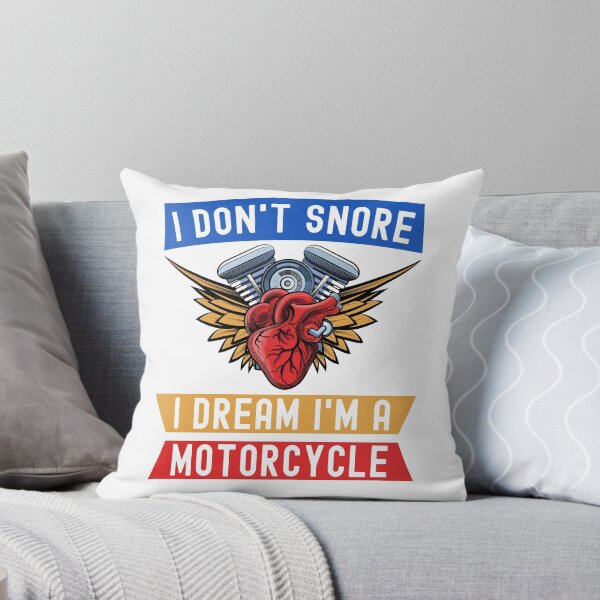 Item preview, I Don't Snore I Dream I'm A Motorcycle Funny Snoring Biker designed and sold by Mfk Clothes.