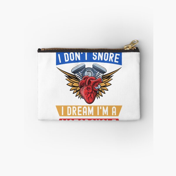 Item preview, I Don't Snore I Dream I'm A Motorcycle Funny Snoring Biker designed and sold by Mfk Clothes.