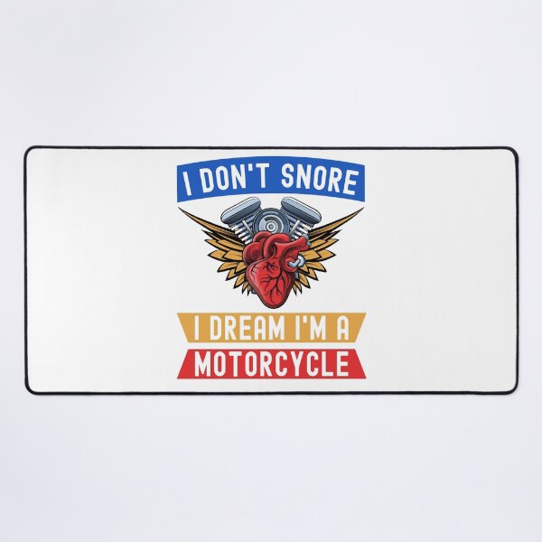 Item preview, I Don't Snore I Dream I'm A Motorcycle Funny Snoring Biker designed and sold by Mfk Clothes.