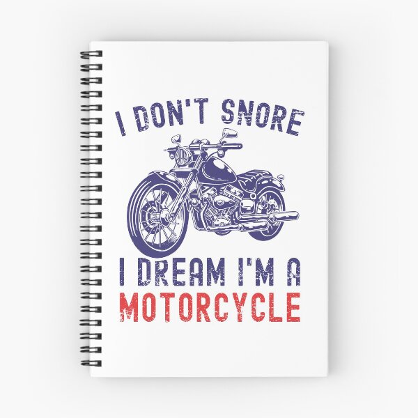 Item preview, I Don't Snore I Dream I'm A Motorcycle Funny Snoring Biker designed and sold by Mfk Clothes.