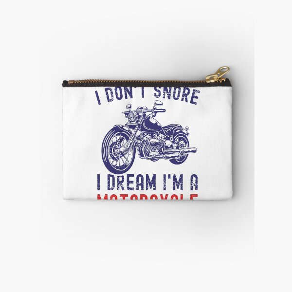 Item preview, I Don't Snore I Dream I'm A Motorcycle Funny Snoring Biker designed and sold by Mfk Clothes.