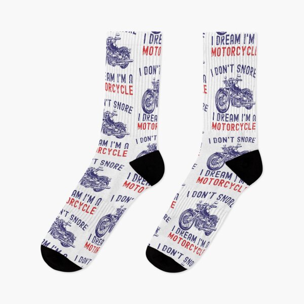 Item preview, I Don't Snore I Dream I'm A Motorcycle Funny Snoring Biker designed and sold by Mfk Clothes.