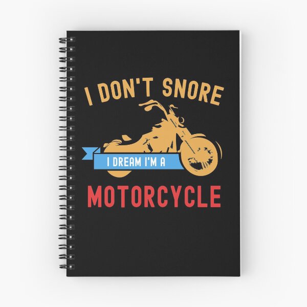 Item preview, I Don't Snore I Dream I'm A Motorcycle Funny Snoring Biker designed and sold by Mfk Clothes.