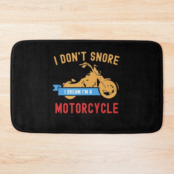 Item preview, I Don't Snore I Dream I'm A Motorcycle Funny Snoring Biker designed and sold by Mfk Clothes.