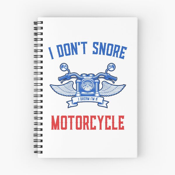 Item preview, I Don't Snore I Dream I'm A Motorcycle Funny Snoring Biker designed and sold by Mfk Clothes.