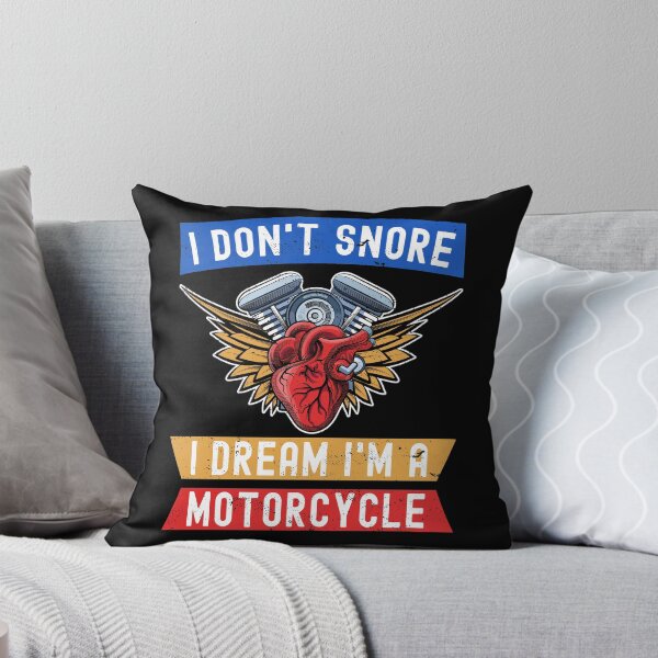Item preview, I Don't Snore I Dream I'm A Motorcycle Funny Snoring Biker designed and sold by Mfk Clothes.