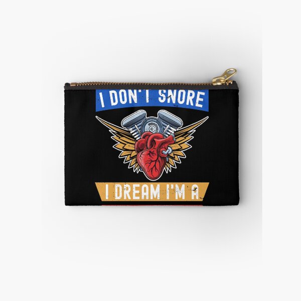 Item preview, I Don't Snore I Dream I'm A Motorcycle Funny Snoring Biker designed and sold by Mfk Clothes.