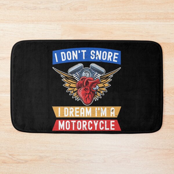 Item preview, I Don't Snore I Dream I'm A Motorcycle Funny Snoring Biker designed and sold by Mfk Clothes.