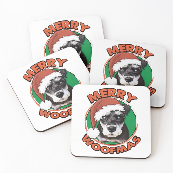 Item preview, Merry Woofmas Schnauzer designed and sold by csoDesign.