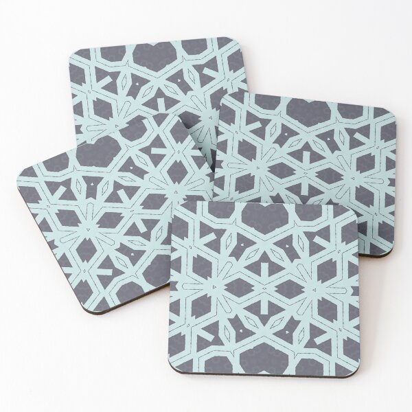 Artikelvorschau, Nature Art Blue Lattice 3 Pattern Artist Jenny Meehan entworfen und verkauft von Jenny Meehan Art Prints and Patterns .