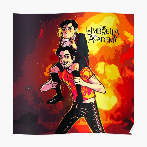 The Umbrella Academy Poster For Sale By Articial Redbubble 