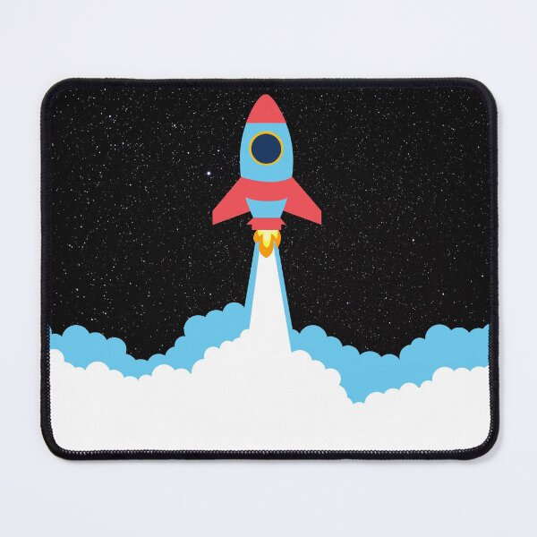 Item preview, Rocket Launching in Outer Space designed and sold by idovedesign.