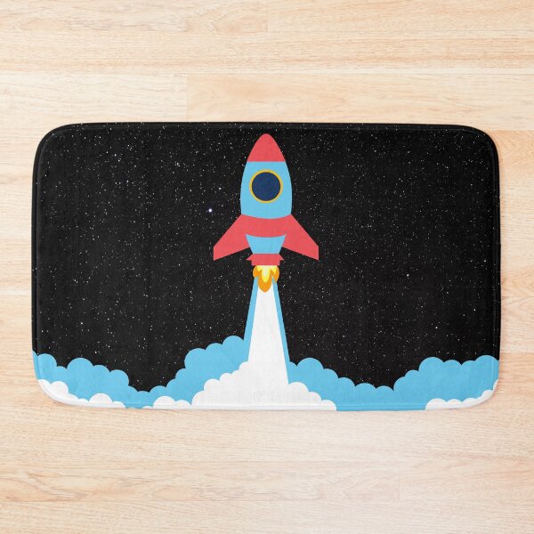 Item preview, Rocket Launching in Outer Space designed and sold by idovedesign.