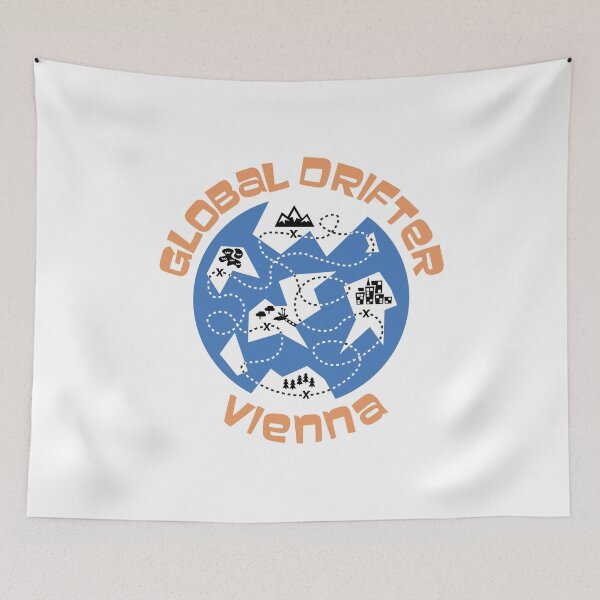 Item preview, Vienna Global Drifter designed and sold by designkitsch.