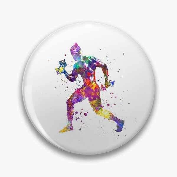 Item preview,  Fitness exercise in watercolor designed and sold by paulrommer.