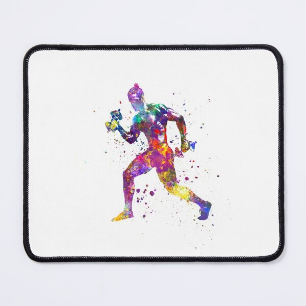 Item preview, Fitness exercise in watercolor designed and sold by paulrommer.