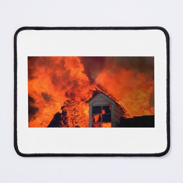 Item preview, burning building designed and sold by cupidbullet.
