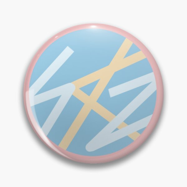 Item preview, SKZ Stray Kids Round Logo (pastel pink) designed and sold by audrey-vv.