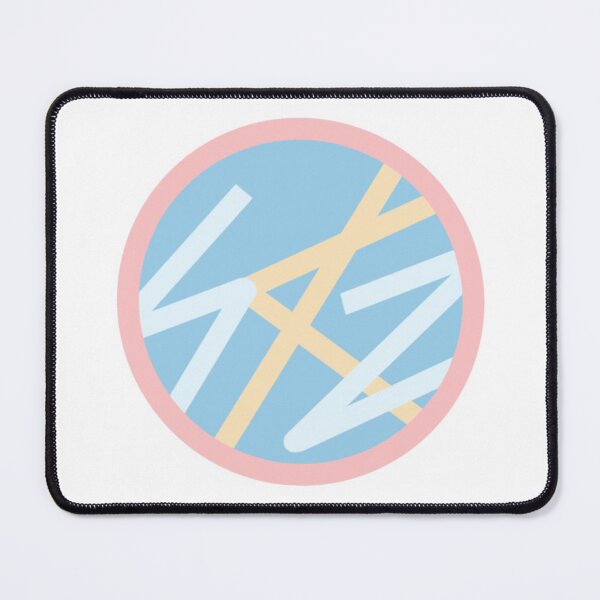 Item preview, SKZ Stray Kids Round Logo (pastel pink) designed and sold by audrey-vv.