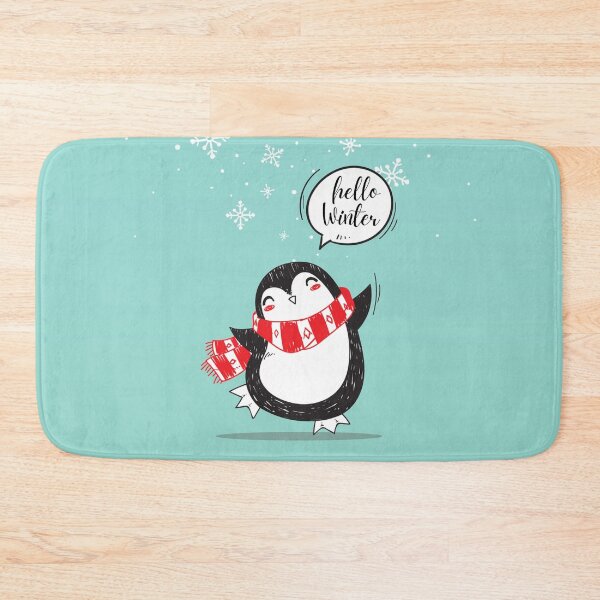 Item preview, Hello Winter Penguin designed and sold by fowons.