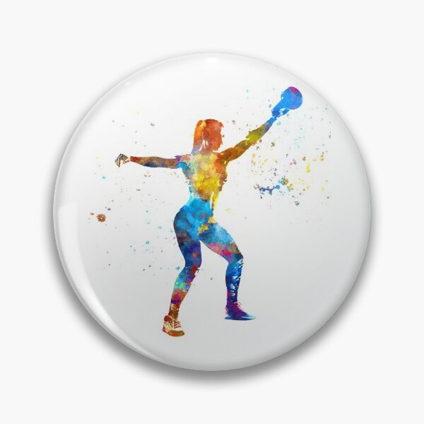 Item preview, Fitness exercise in watercolor designed and sold by paulrommer.