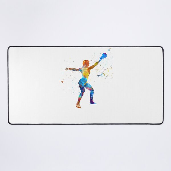 Item preview, Fitness exercise in watercolor designed and sold by paulrommer.