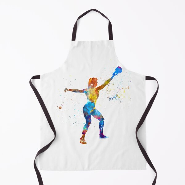 Item preview, Fitness exercise in watercolor designed and sold by paulrommer.