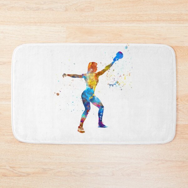 Item preview, Fitness exercise in watercolor designed and sold by paulrommer.