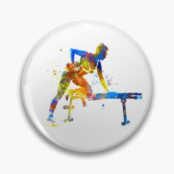 Item preview,  Fitness exercise in watercolor designed and sold by paulrommer.