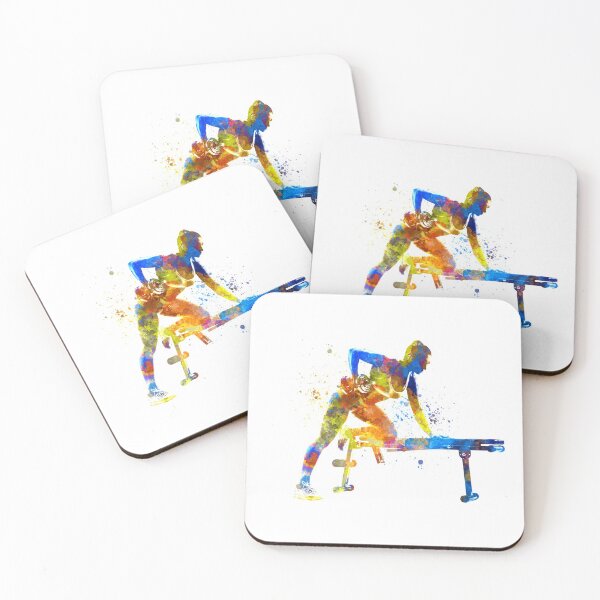 Item preview,  Fitness exercise in watercolor designed and sold by paulrommer.