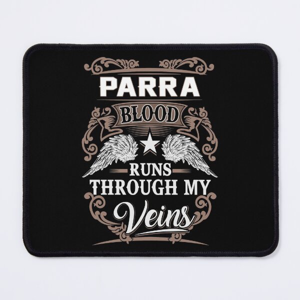 Item preview, Parra Name T Shirt - Parra Blood Runs Through My Veins Gift Item Tee designed and sold by nauglesamatha.