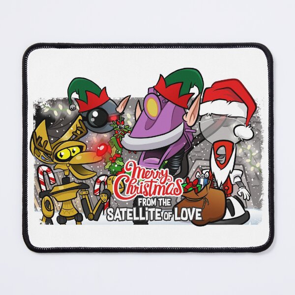 Item preview, MST3K - Merry Christmas Robot Roll Call designed and sold by teeshirtninja.